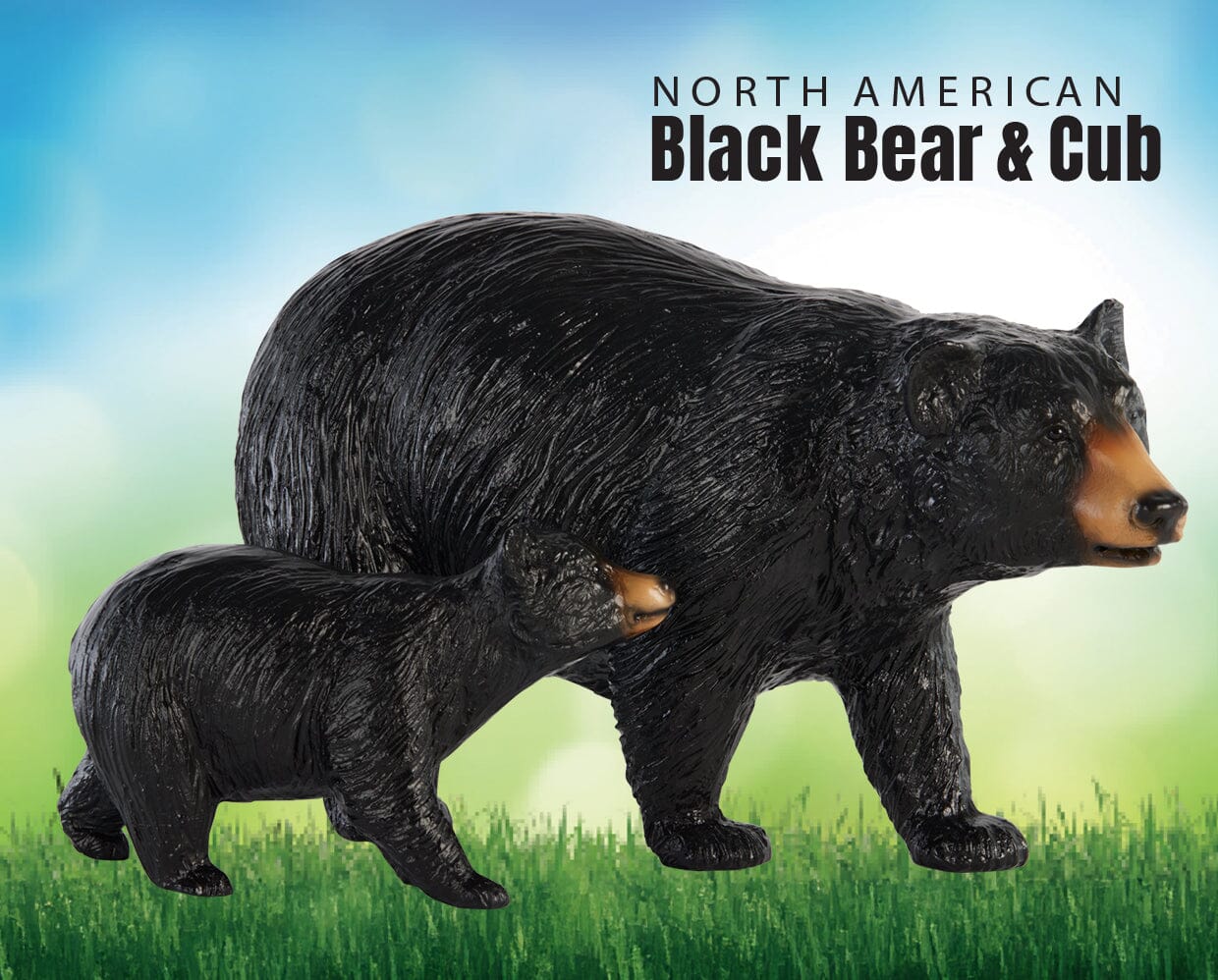Black Bear and Cub Set - Image 5