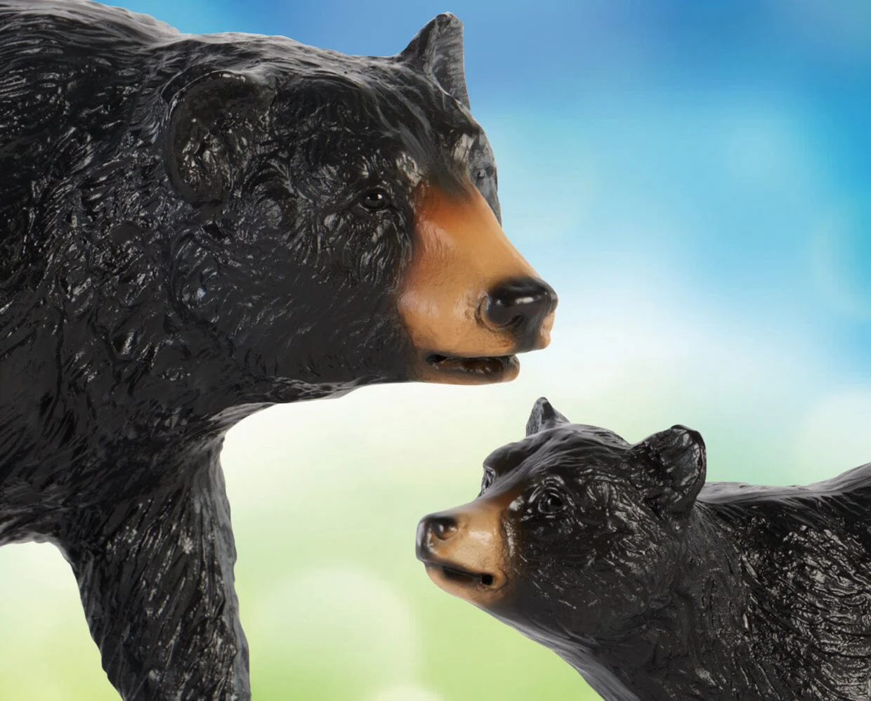 Black Bear and Cub Set - Image 8
