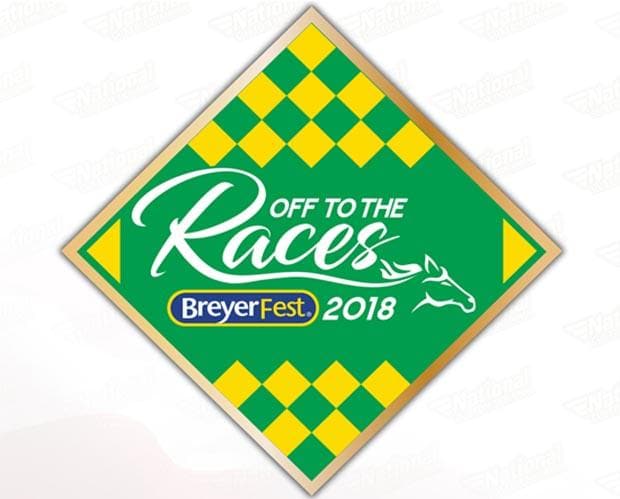 Off to the Races Lapel Pin | BreyerFest 2018